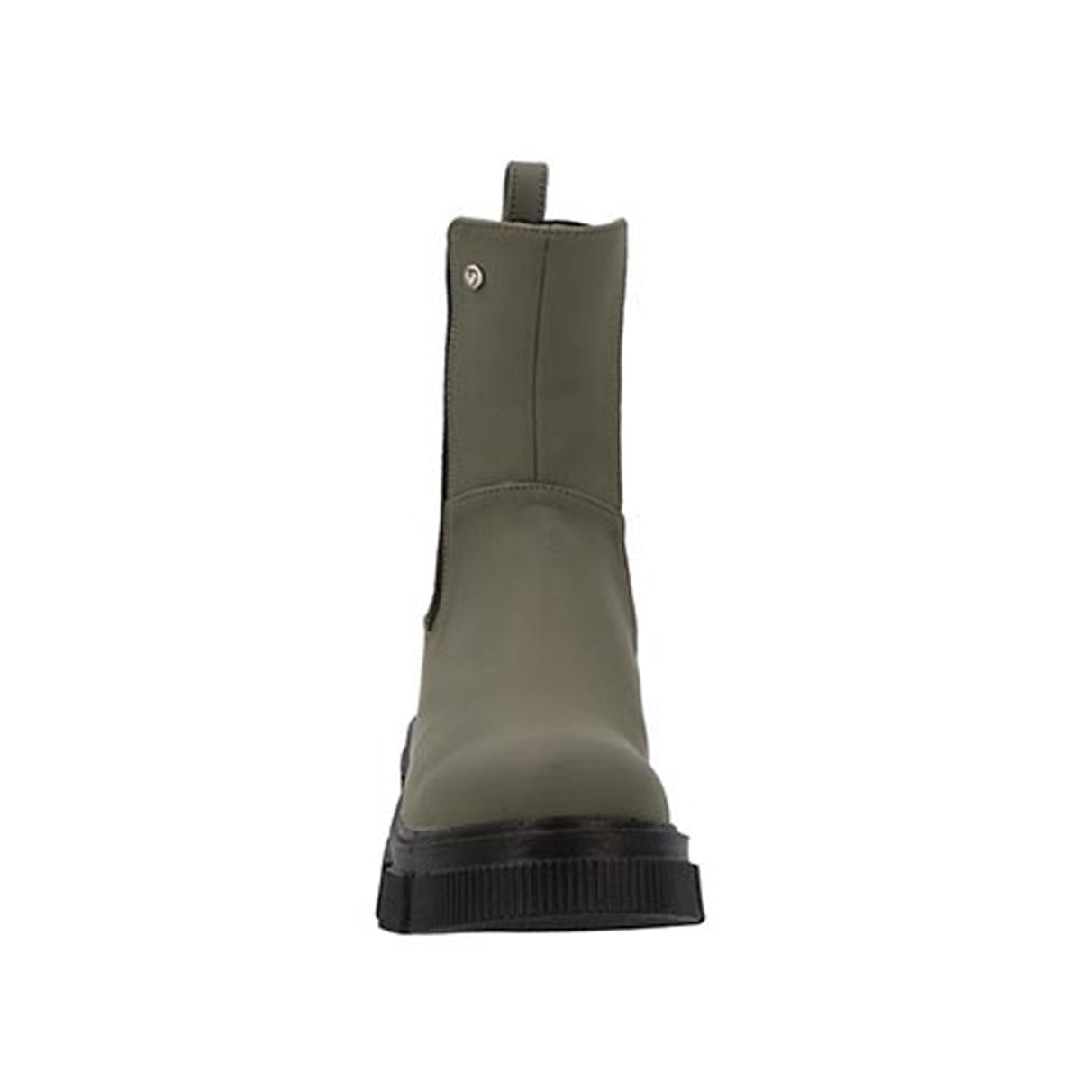 Botín con cuña Exterior Piel sintética Color Verde Para Mujer De RBCOLLECTION