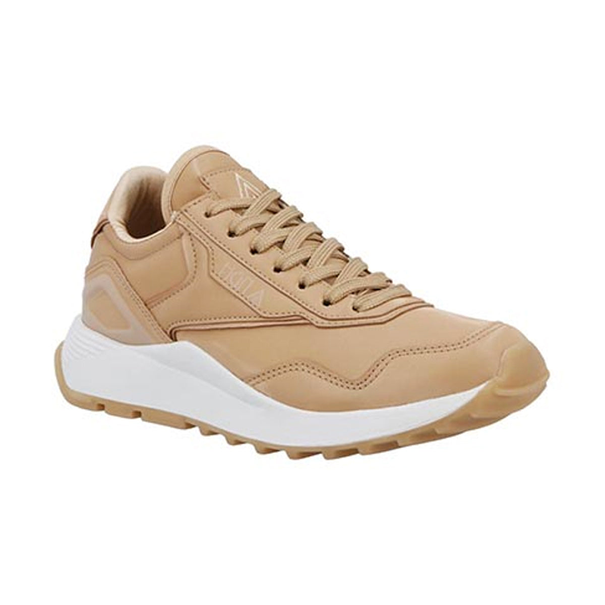 Tenis tipo deportivo Exterior Piel sintética Color Beige Para Mujer De RBCOLLECTION