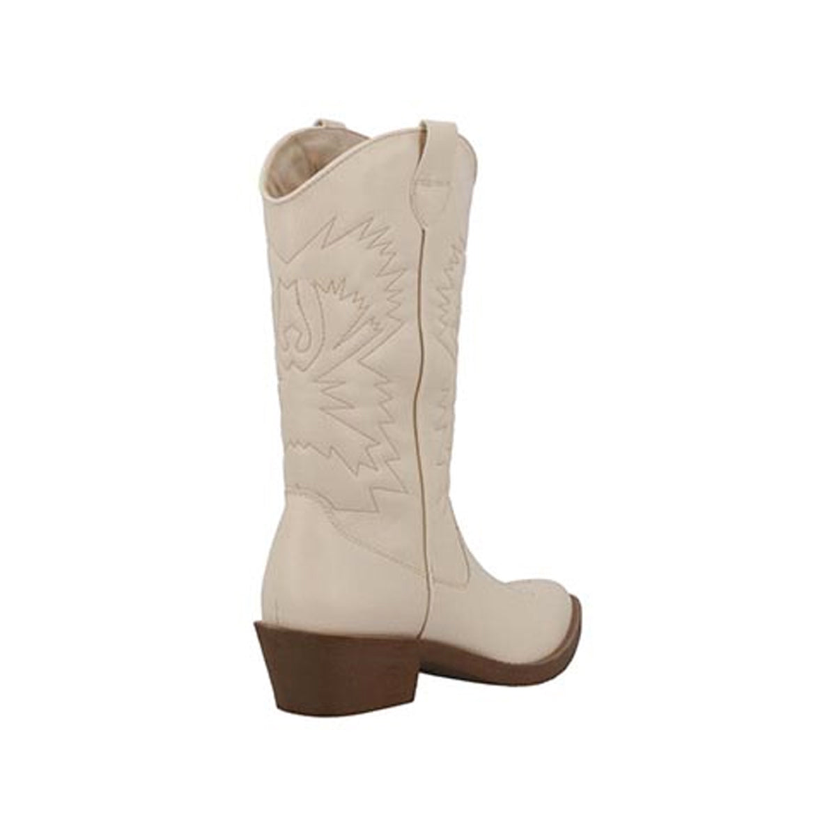 Botas tipo western Exterior Piel sintética Color Blanco Para Mujer De RBCOLLECTION