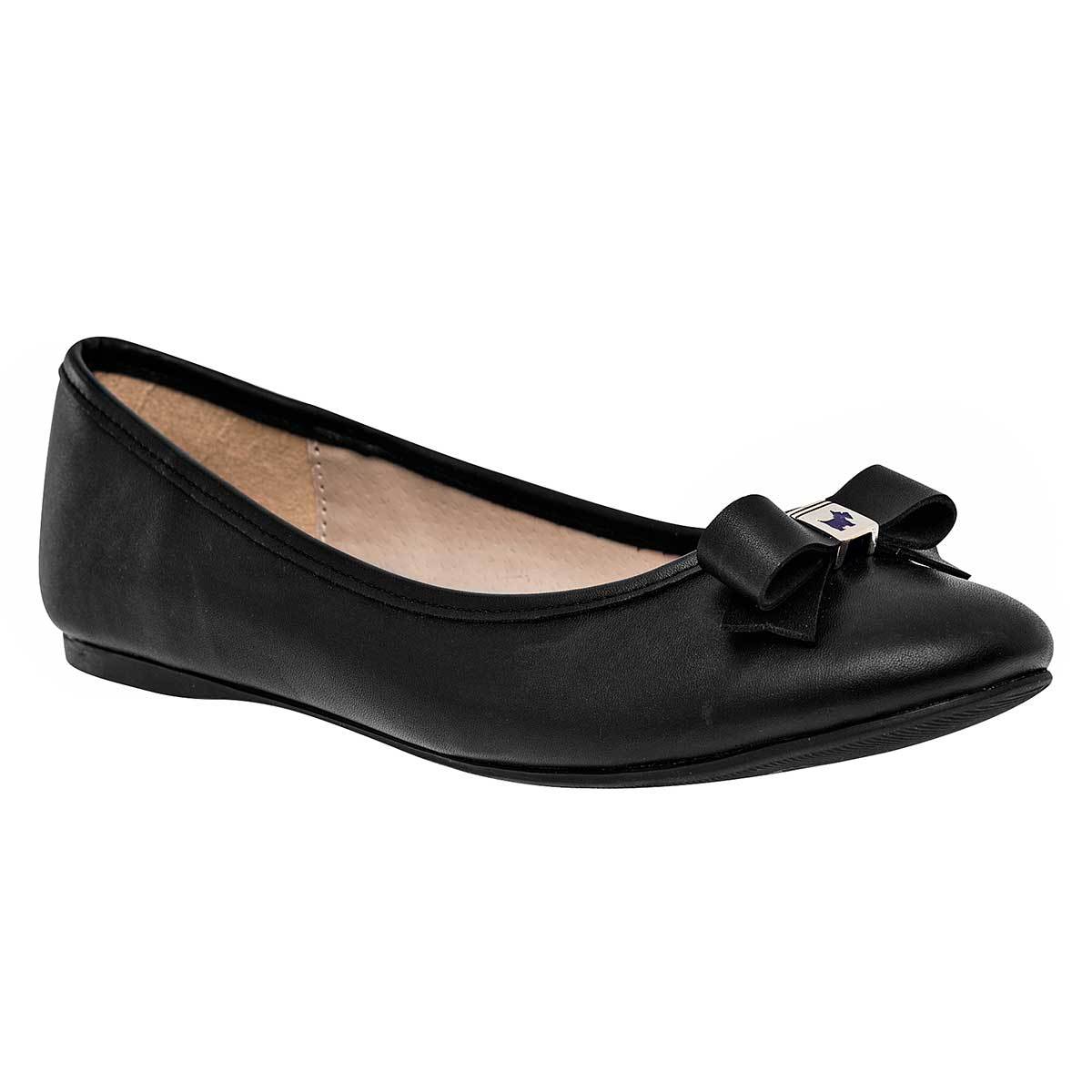 Flats clasicas Exterior Piel sintetica Color Negro de Ferrioni