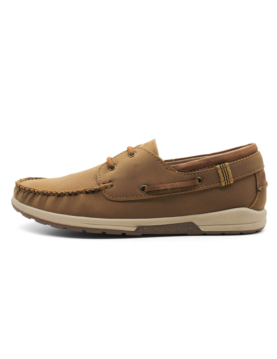 Mocasines Exterior Piel Color Café Para Hombre De RBCOLLECTION