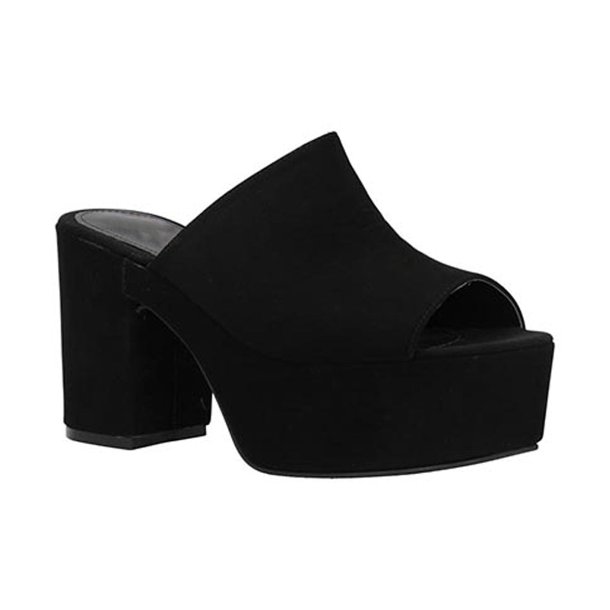 Sandaliass con plataforma Exterior Gamuza sintética Color Negro Para Mujer De RBCOLLECTION
