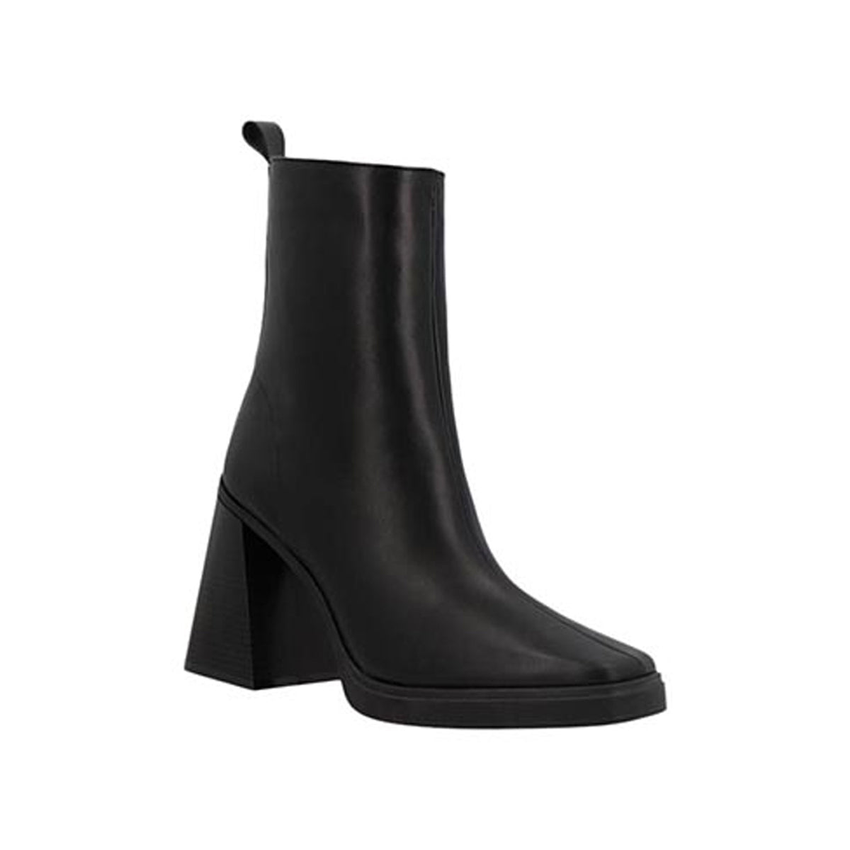 Botín con tacón Exterior Piel sintética Color Negro Para Mujer De RBCOLLECTION