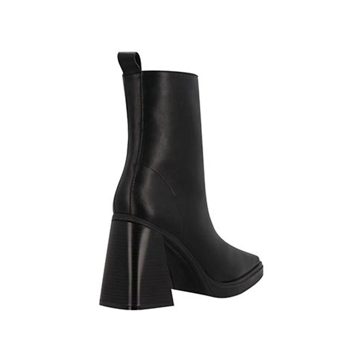 Botín con tacón Exterior Piel sintética Color Negro Para Mujer De RBCOLLECTION