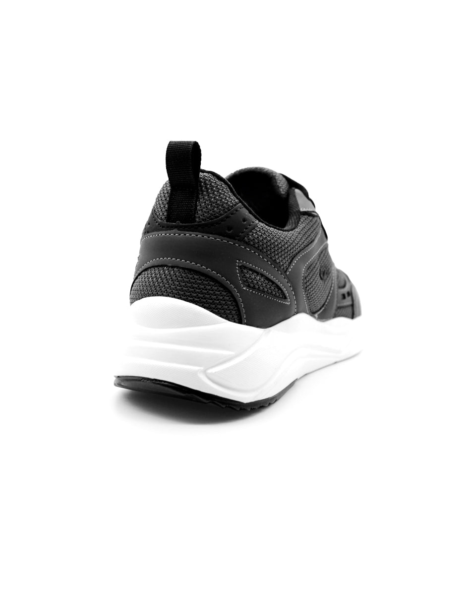 Tenis tipo deportivo Exterior Textil Color Gris Para Hombre De RBCOLLECTION