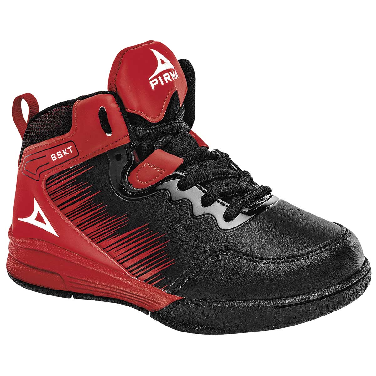 Tenis deportivos Exterior Sintético Color Negro Con Rojo Para Niño De Pirma