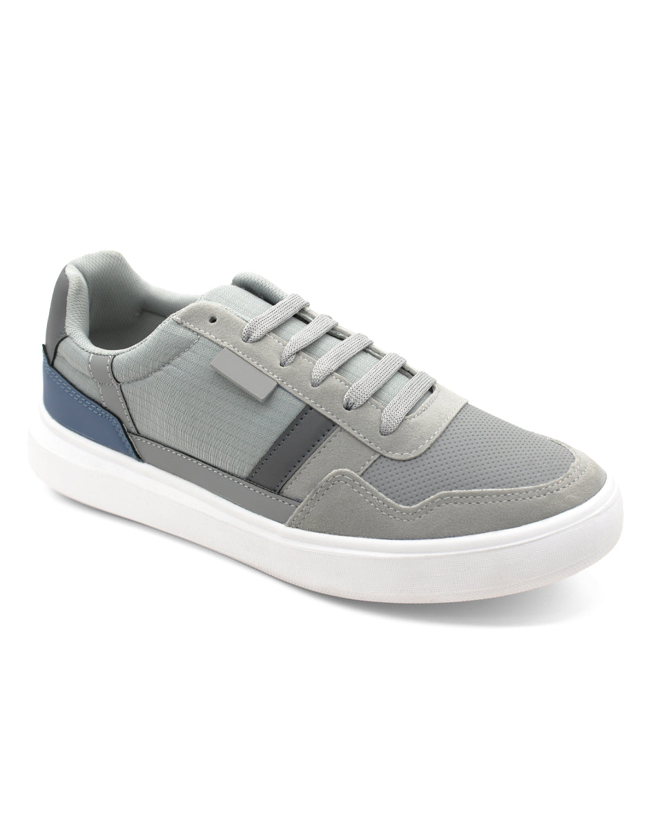 Tipo deportivo Exterior Sintético Color Gris Para Hombre De RBCOLLECTION