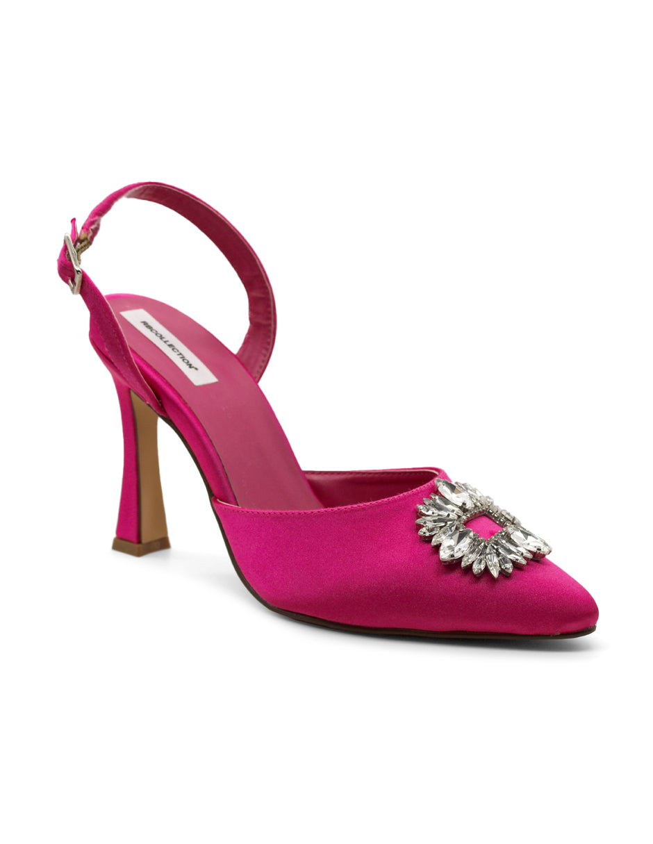 Zapatillas Exterior Textil Color Rosa Para Mujer De RBCOLLECTION