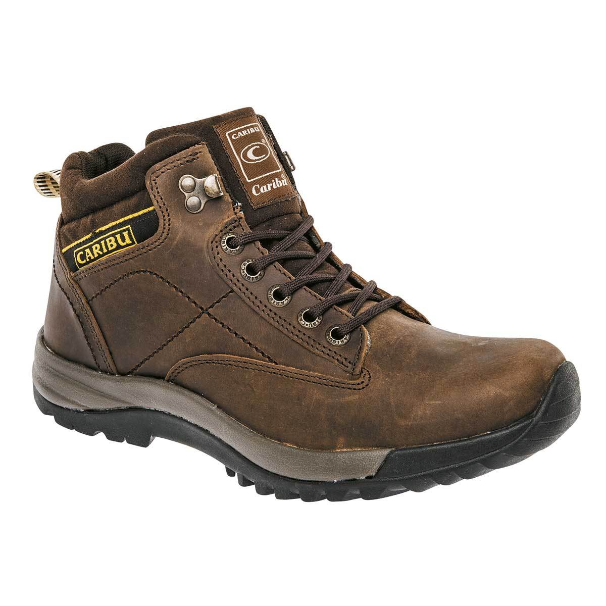 Botas hiking Exterior Piel Color Cafe de Caribu