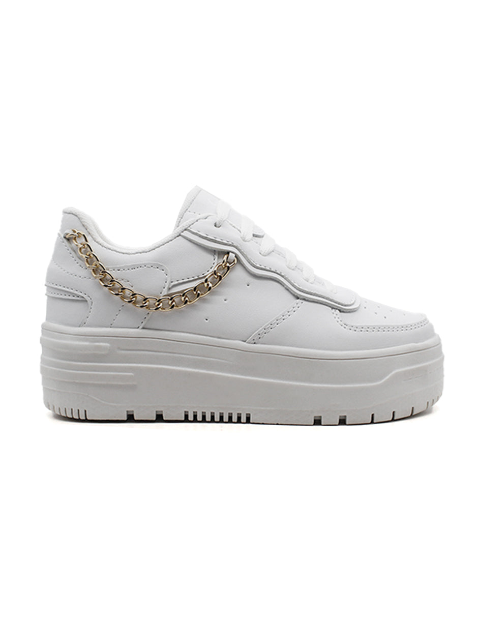 Tipo deportivo Exterior Sintético Color Blanco Para Mujer De RBCOLLECTION