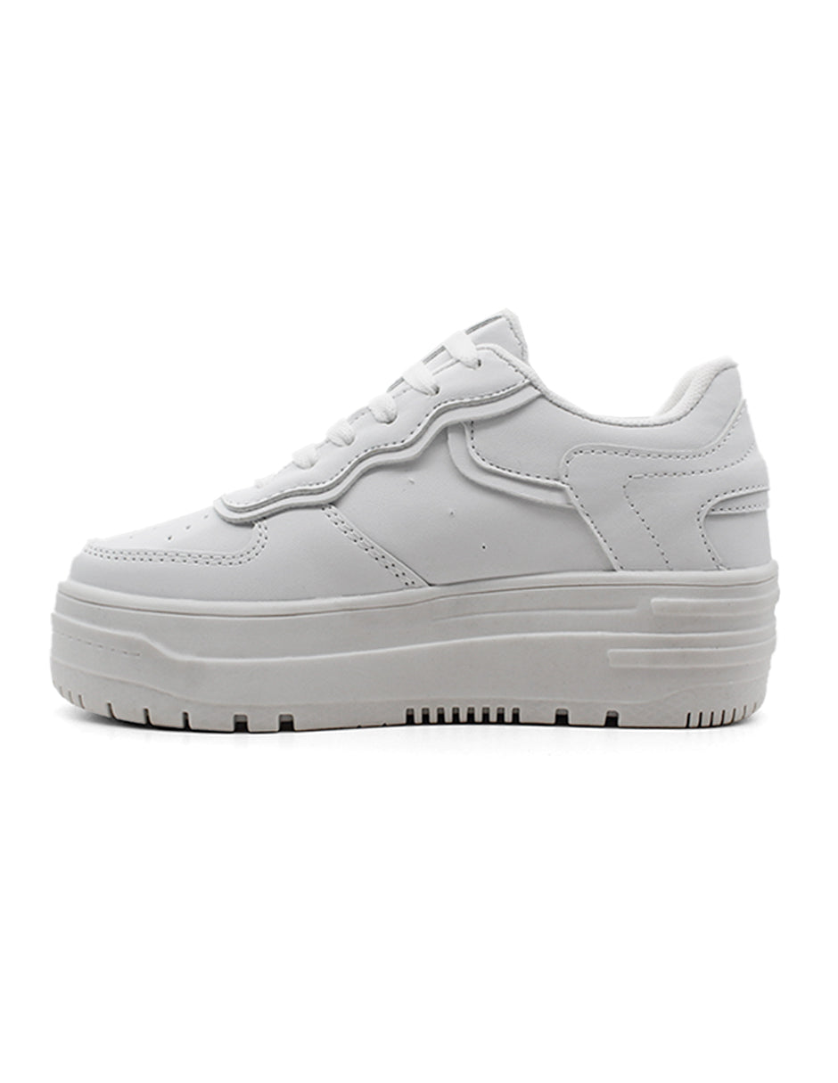 Tipo deportivo Exterior Sintético Color Blanco Para Mujer De RBCOLLECTION