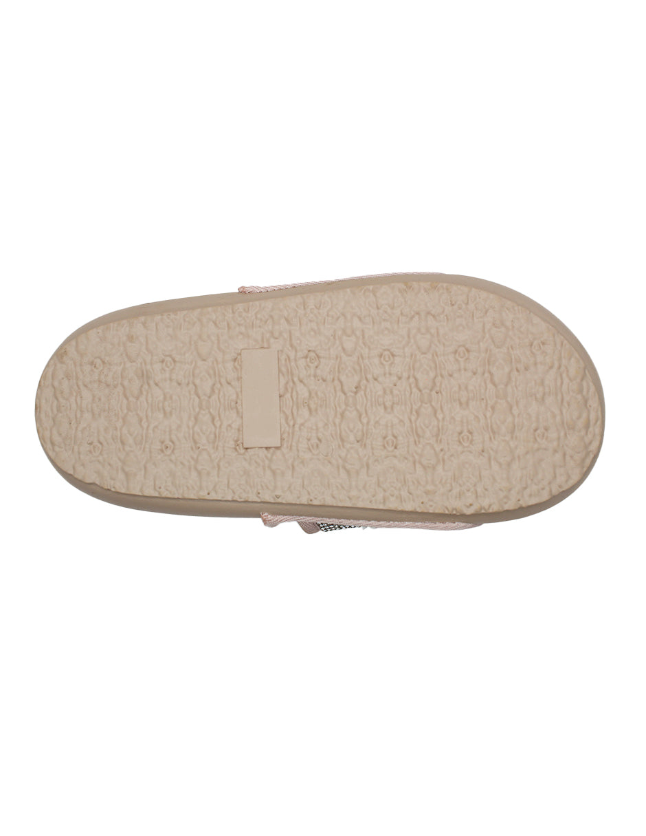 Sandalias de piso Exterior Sintético Color Beige  Para Mujer De RBBASICS