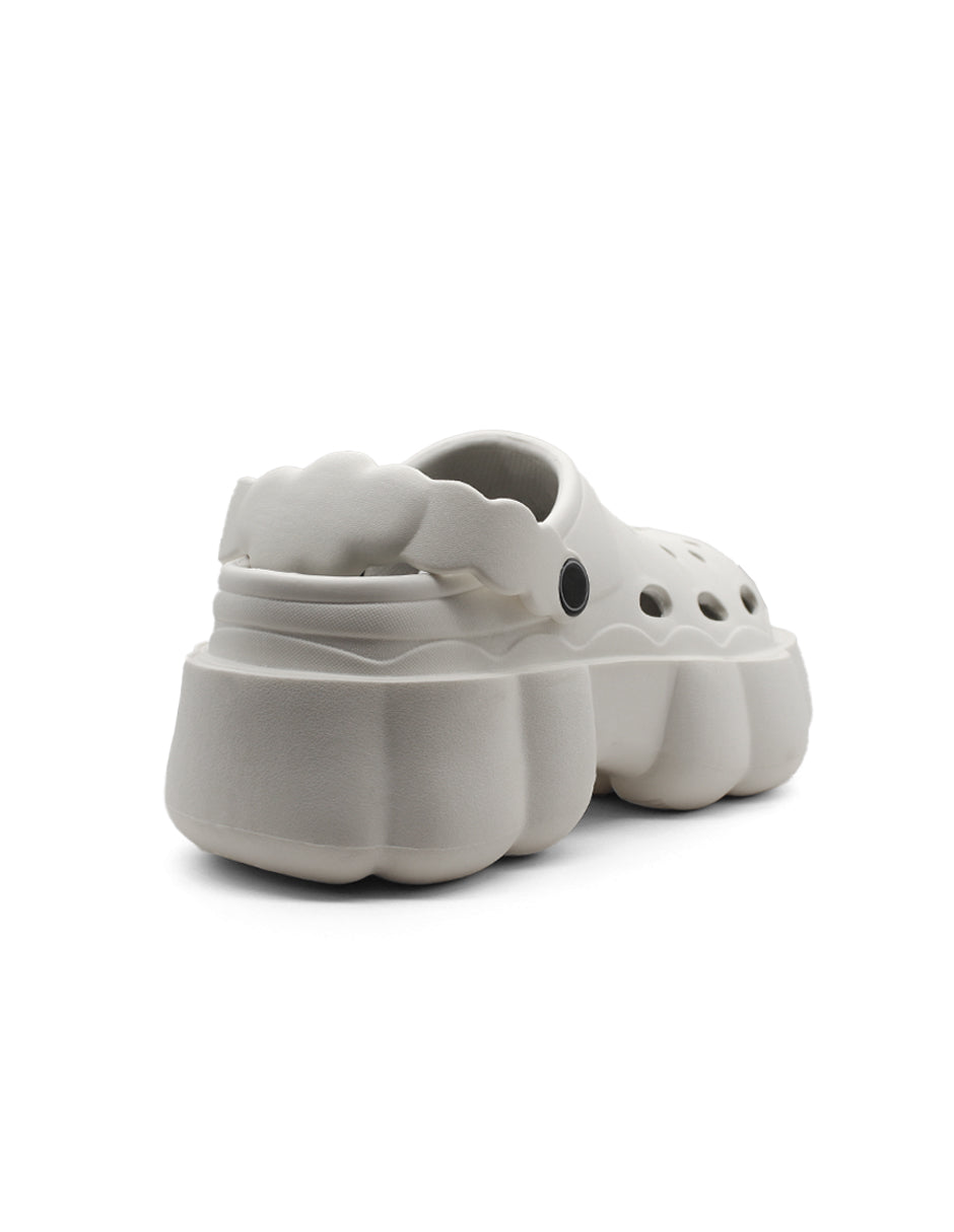 Sandalias clásicas Exterior Sintético Color Blanco Para Mujer De RBCOLLECTION