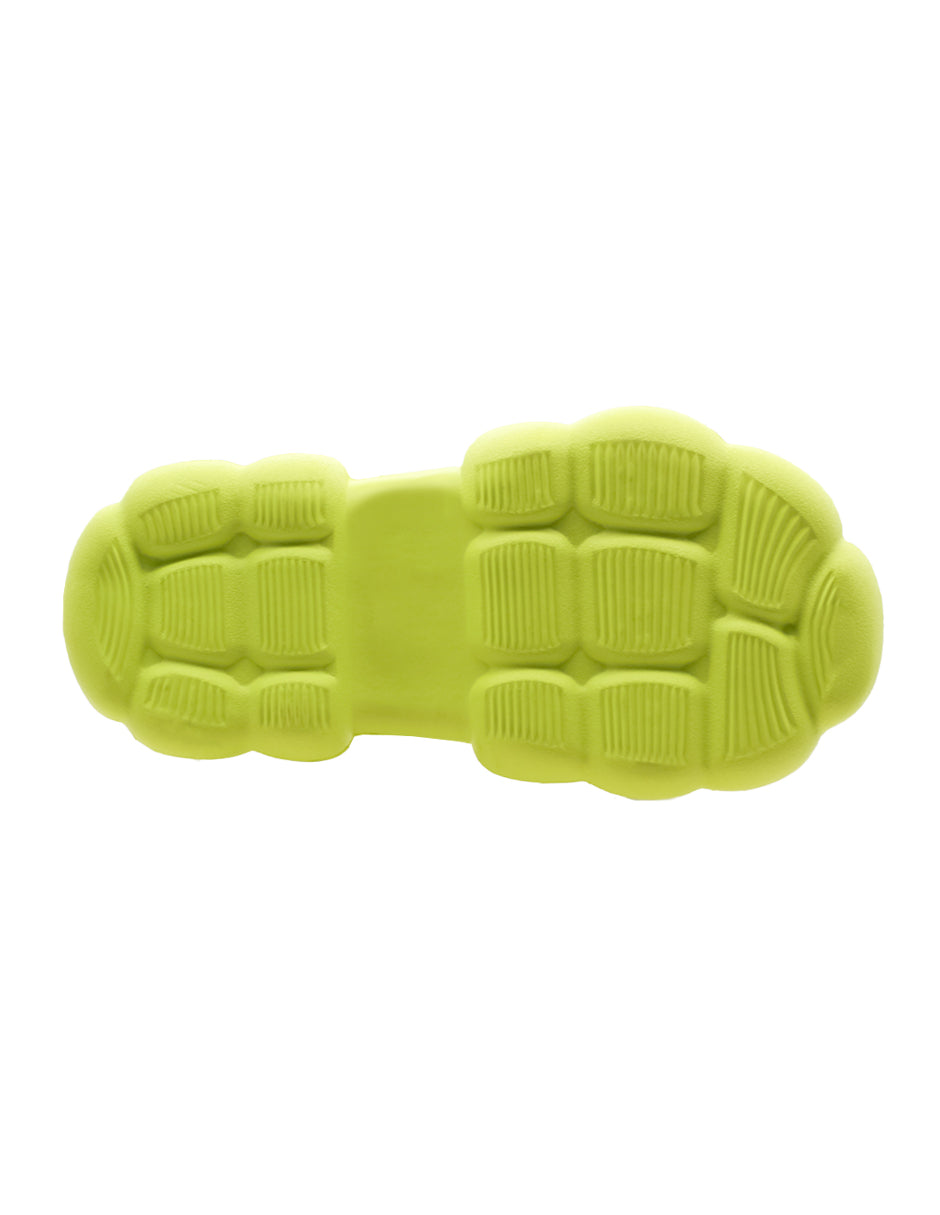 Sandalias clásicas Exterior Sintético Color Verde Para Mujer De RBCOLLECTION