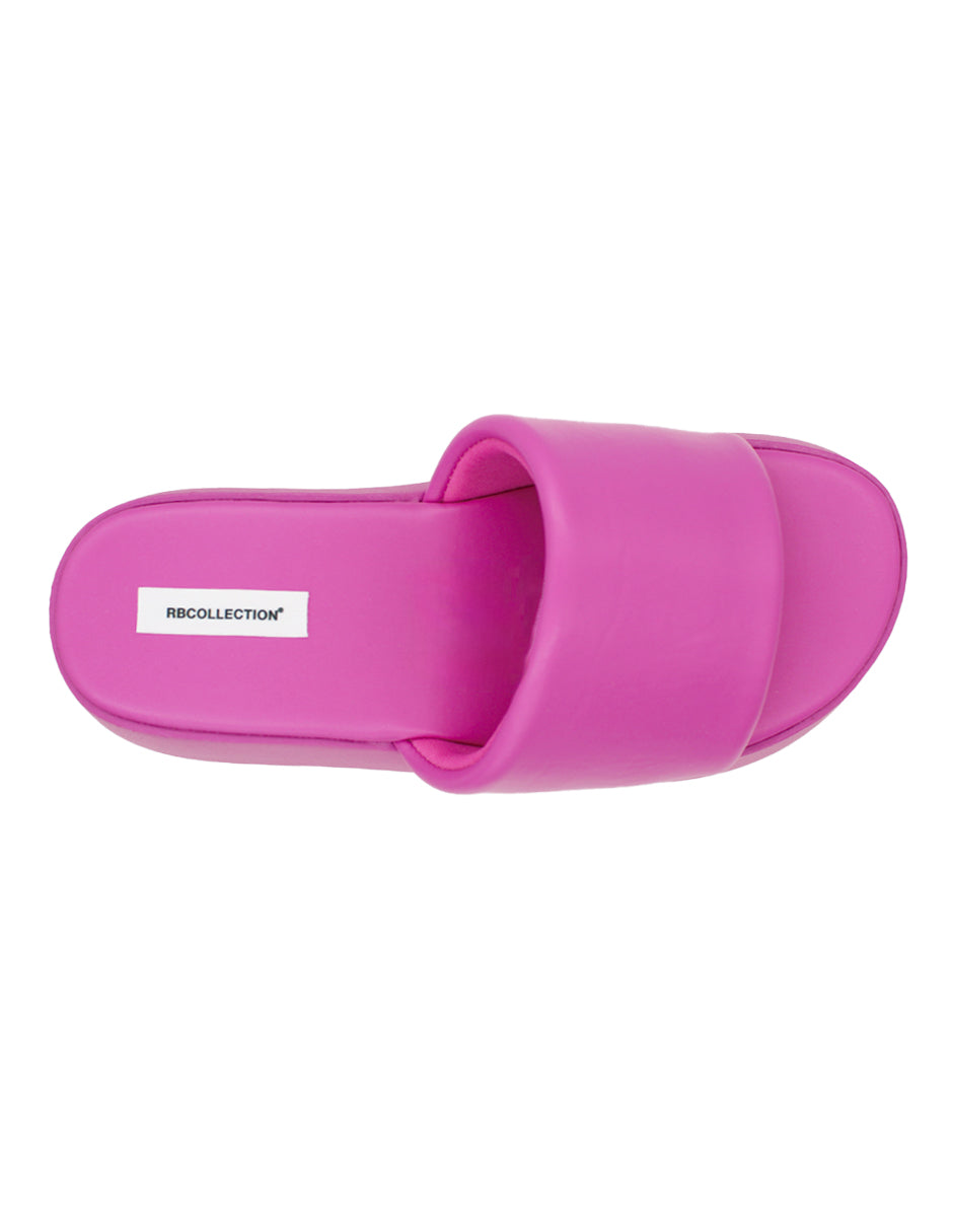 Sandalias con plataforma Exterior Sintético Color Rosa Para Mujer De RBCOLLECTION