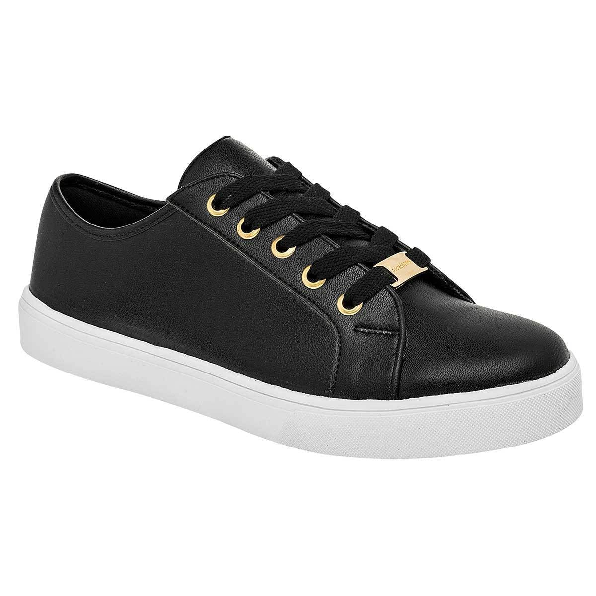 Con cordones Exterior Piel sintetica Color Negro de Moramora