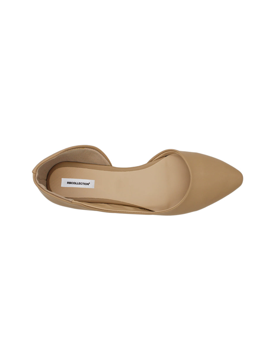 Mocasines Color Beige Para Mujer De RBCOLLECTION