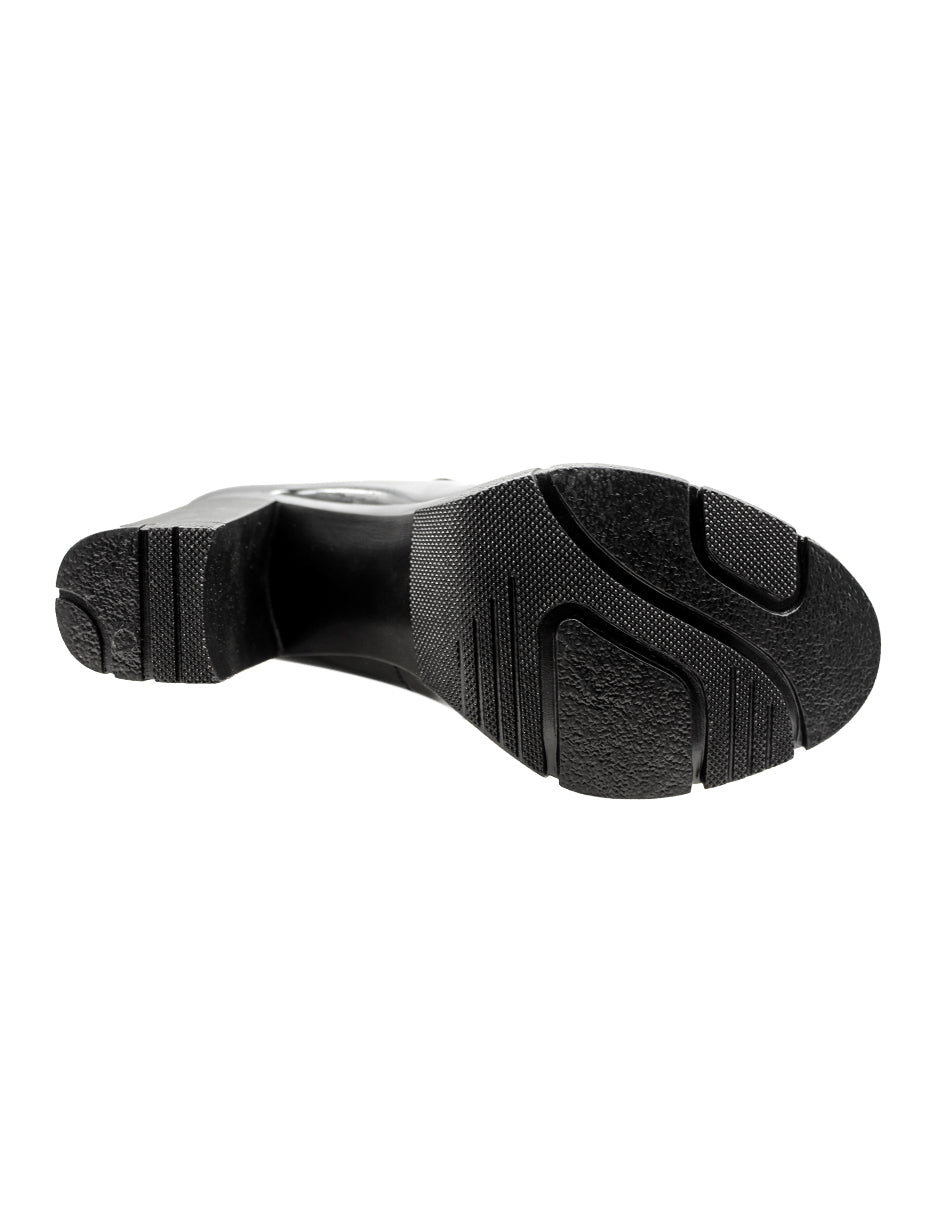 Mocasines Exterior Charol Color Negro Para Mujer De RBCOLLECTION