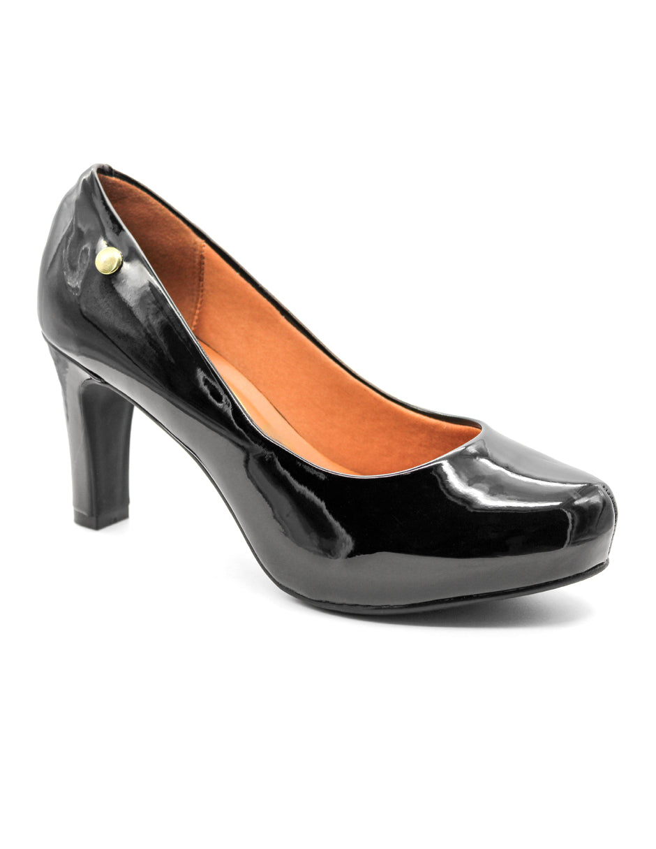 Zapatillas Exterior Charol Color Negro Para Mujer De RBCOLLECTION