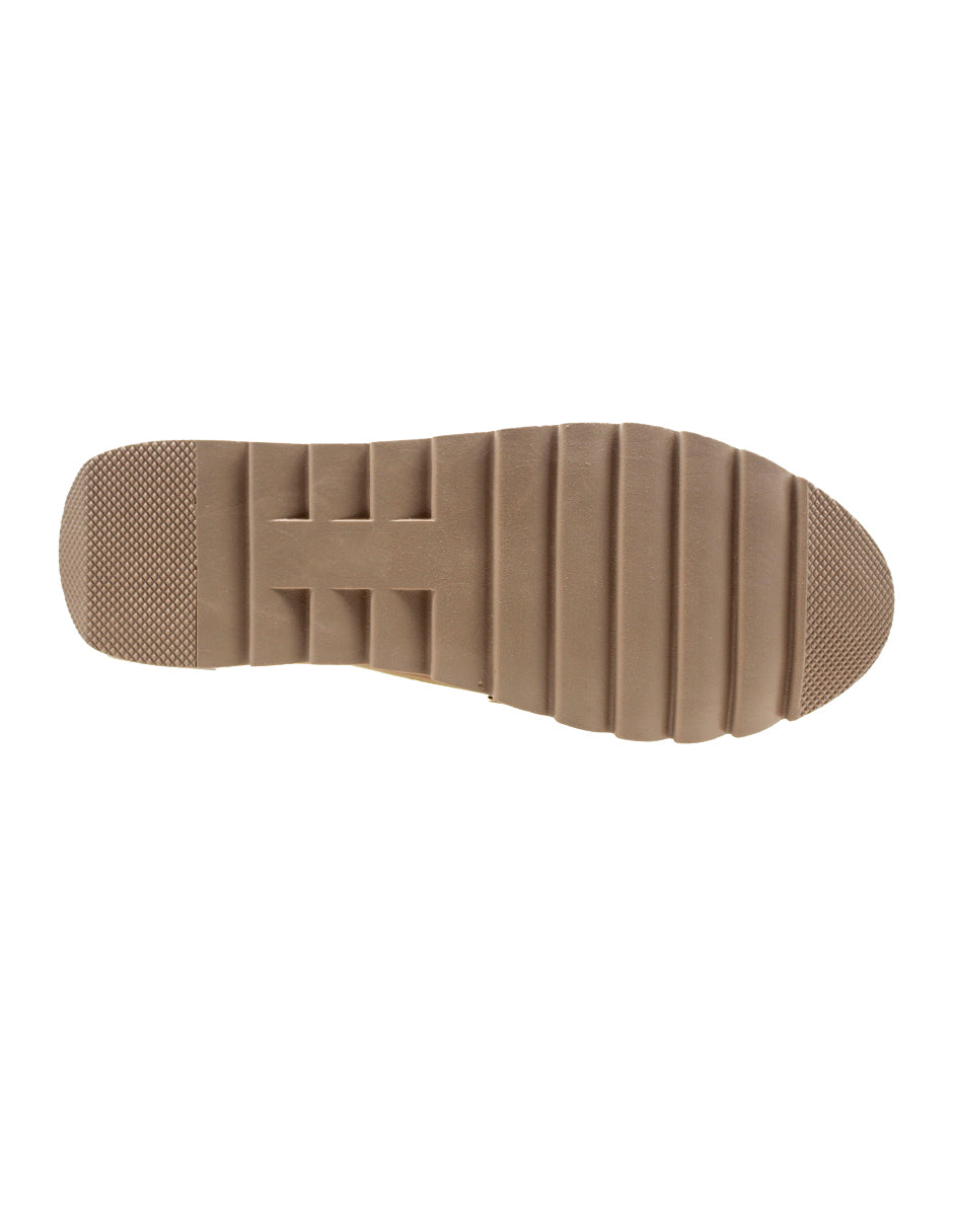 Mocasines Exterior Textil Color Beige Para Mujer De RBCOLLECTION