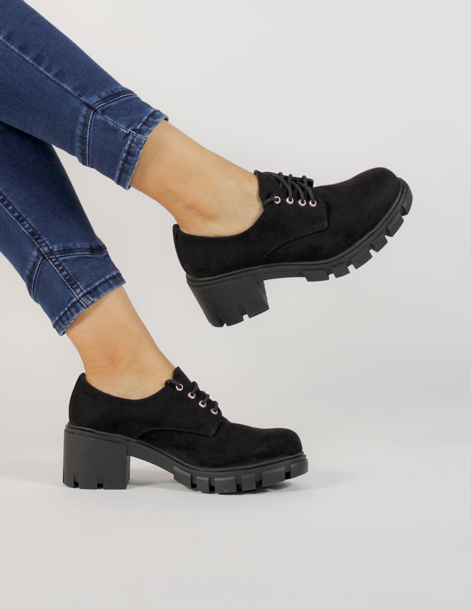 Mocasines Exterior Textil Color Negro Para Mujer De RBCOLLECTION