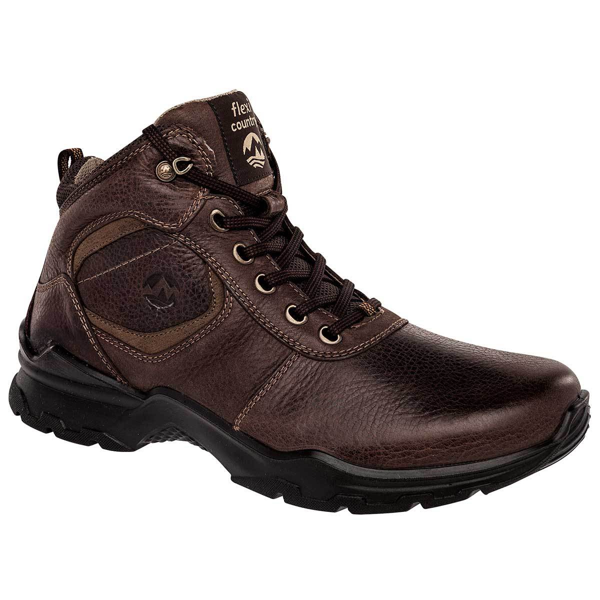 Botas hiking Exterior Piel Color Cafe de Flexi