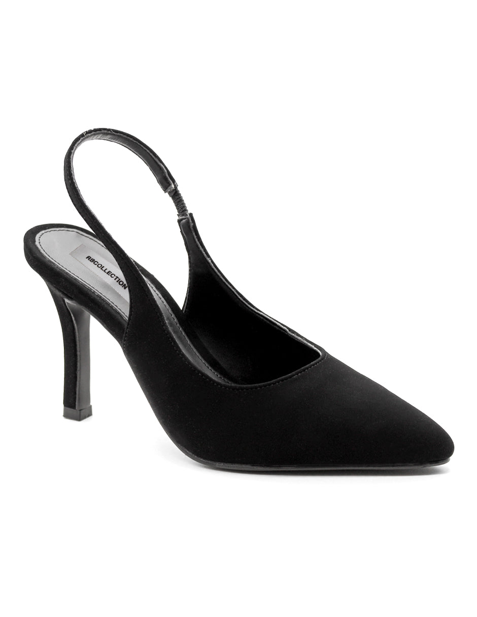 Zapatillas Exterior Textil Color Negro Para Mujer De RBCOLLECTION