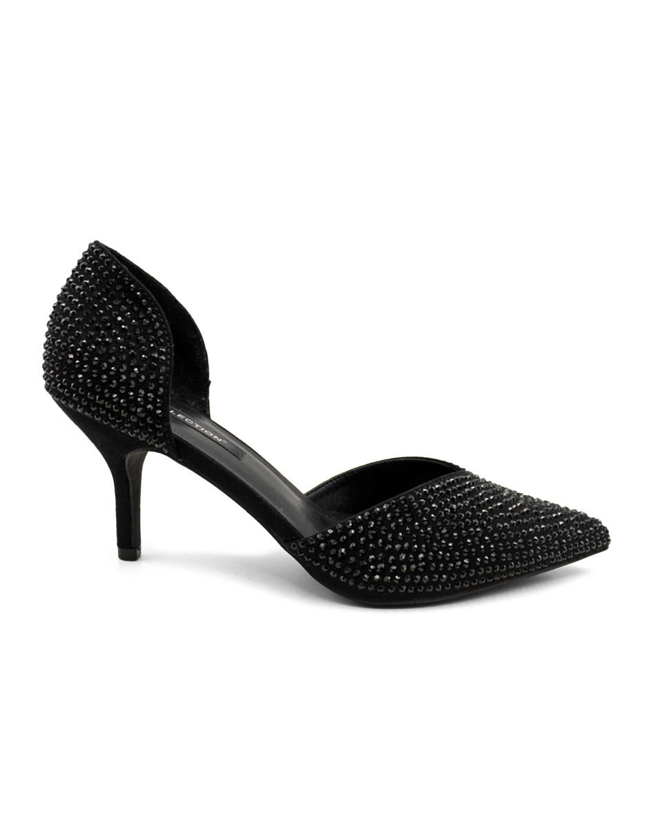 Zapatillas Exterior Textil Color Negro Para Mujer De RBCOLLECTION