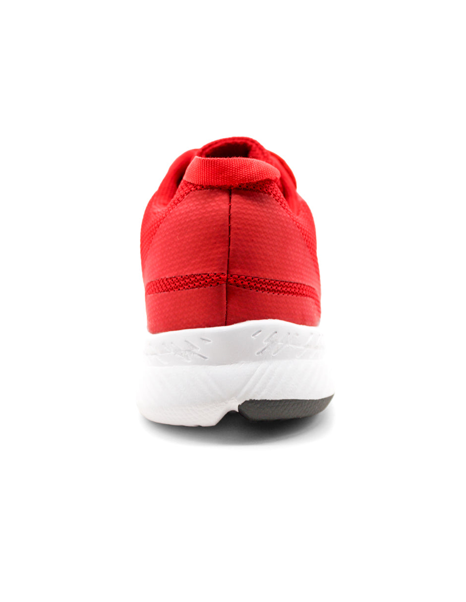 Tenis tipo deportivo Exterior Textil Color Rojo Para Hombre De RBCOLLECTION