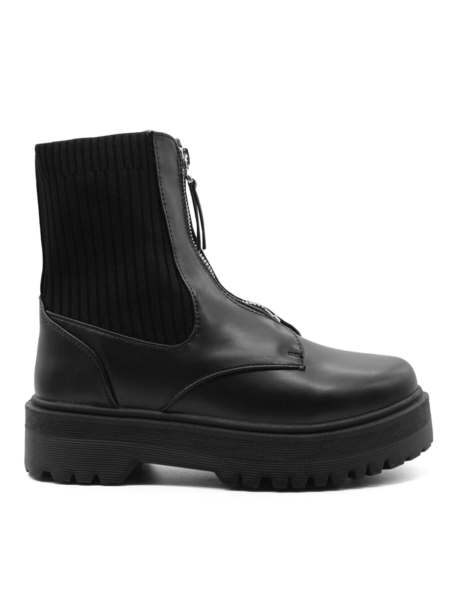 Botas casuales Exterior Piel sintética Color Negro Para Mujer De RBCOLLECTION