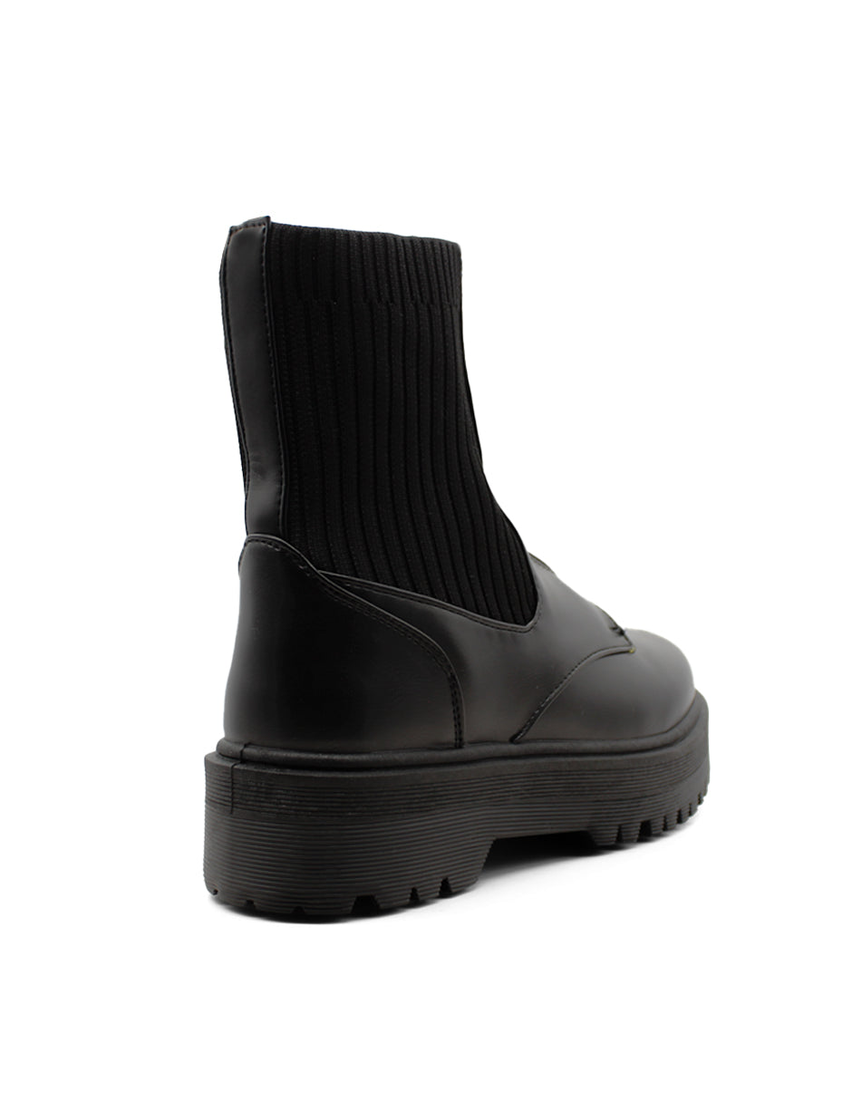 Botas casuales Exterior Piel sintética Color Negro Para Mujer De RBCOLLECTION