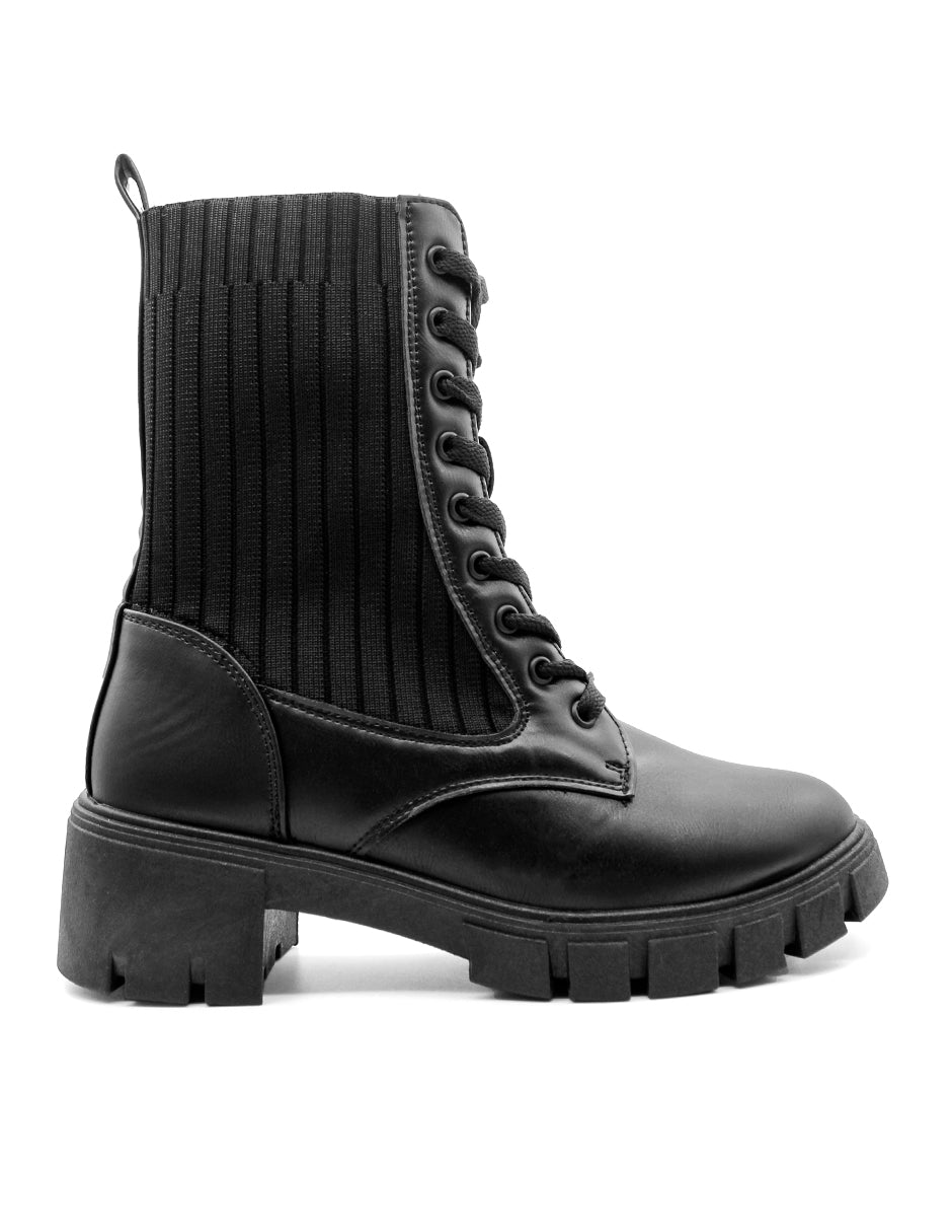 Botas casuales Exterior Textil Color Negro Para Mujer De RBCOLLECTION