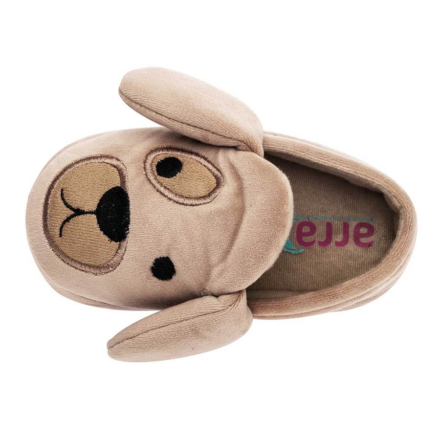 Pantuflas Para Niñas Color Beige de Arra