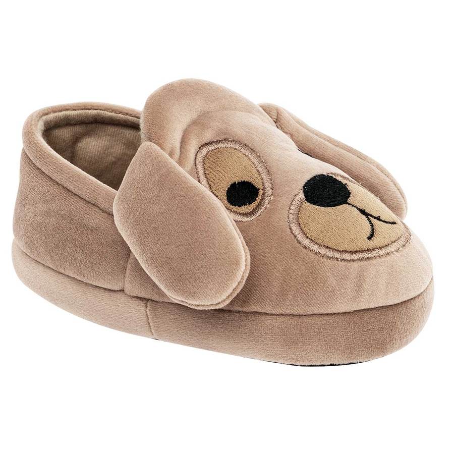 Pantuflas Para Niñas Color Beige de