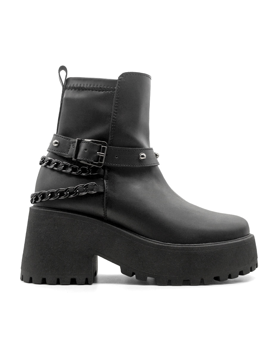 Botas casuales Exterior Piel sintética Color Negro Para Mujer De RBCOLLECTION