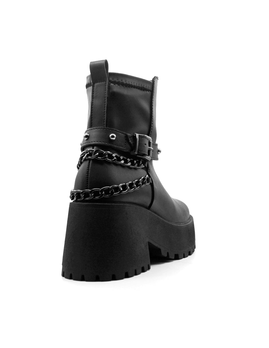 Botas casuales Exterior Piel sintética Color Negro Para Mujer De RBCOLLECTION
