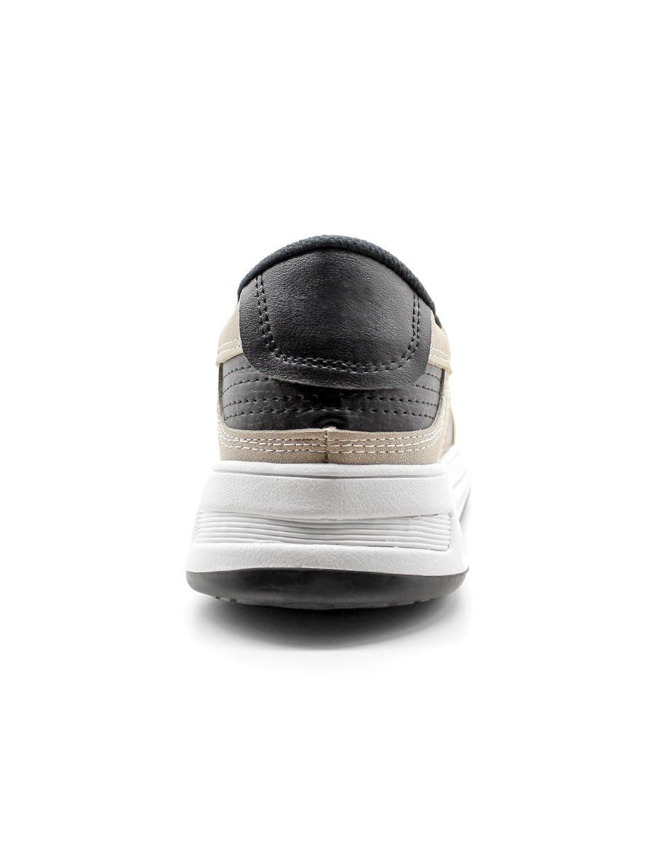 Tenis tipo deportivo Exterior Sintético Color Negro Para Hombre De RBCOLLECTION