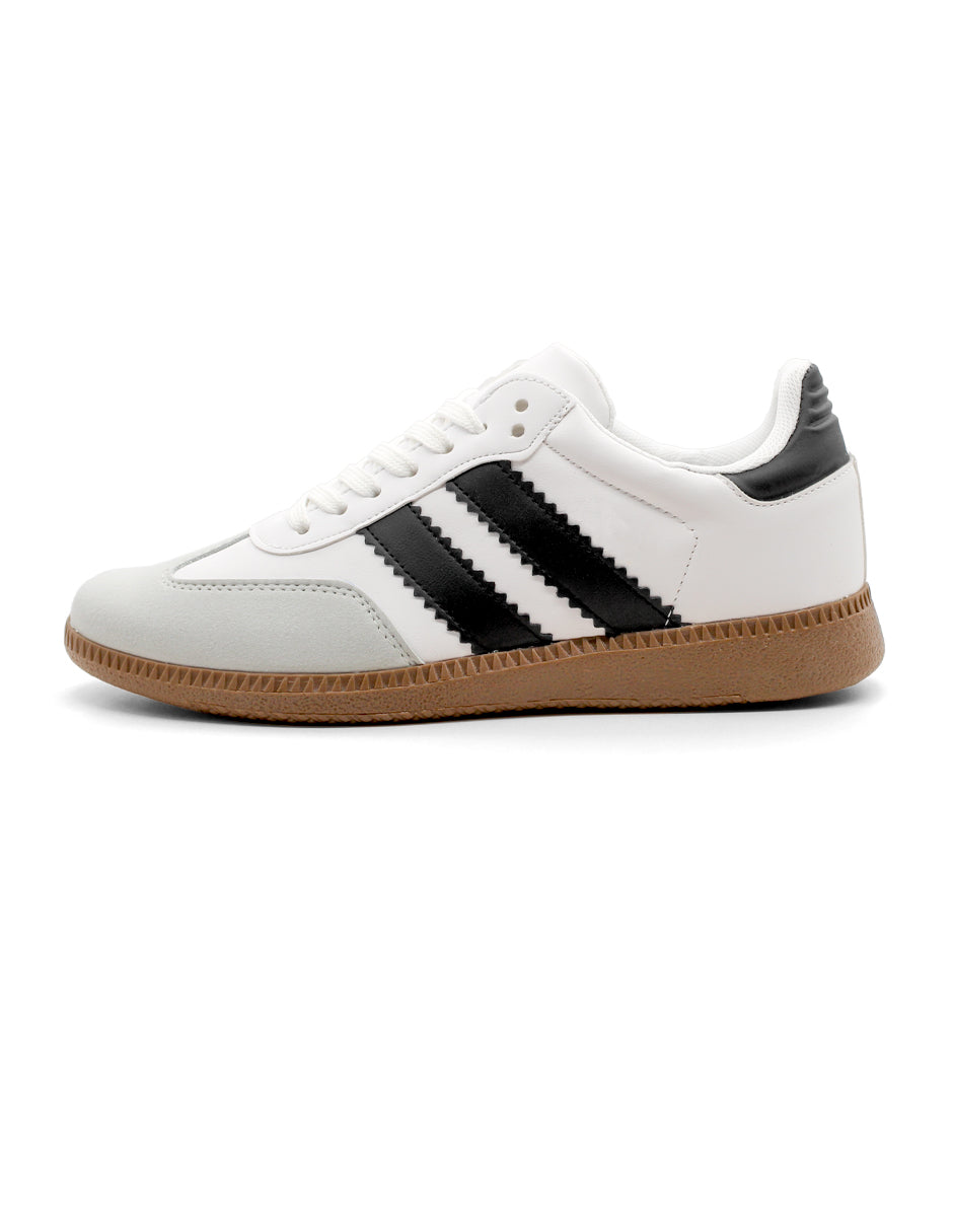 Tenis tipo deportivo Exterior Sintético Color Blanco Para Hombre De RBCOLLECTION