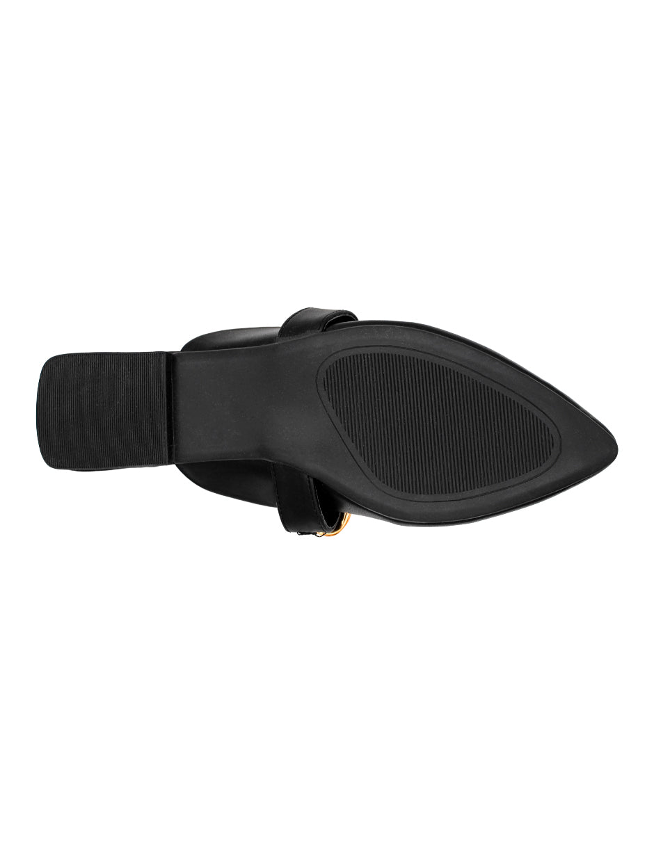 Flats puntales Exterior Piel sintética Color Negro Para Mujer De RBCOLLECTION