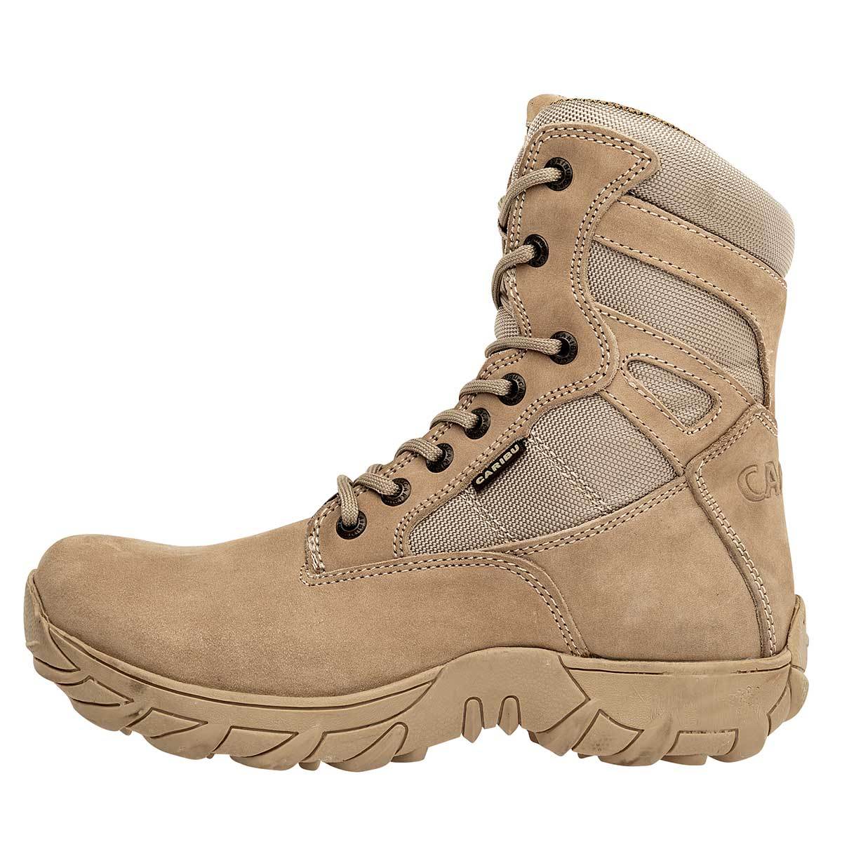 Botas hiking Exterior Gamuza sintética Color Beige de Caribu