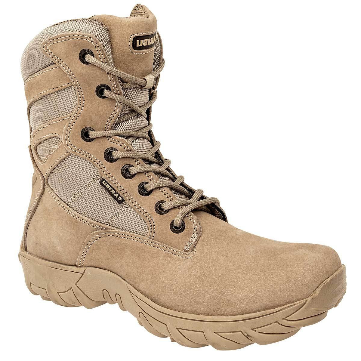 Botas hiking Exterior Gamuza Sintetica Color Beige de Caribu