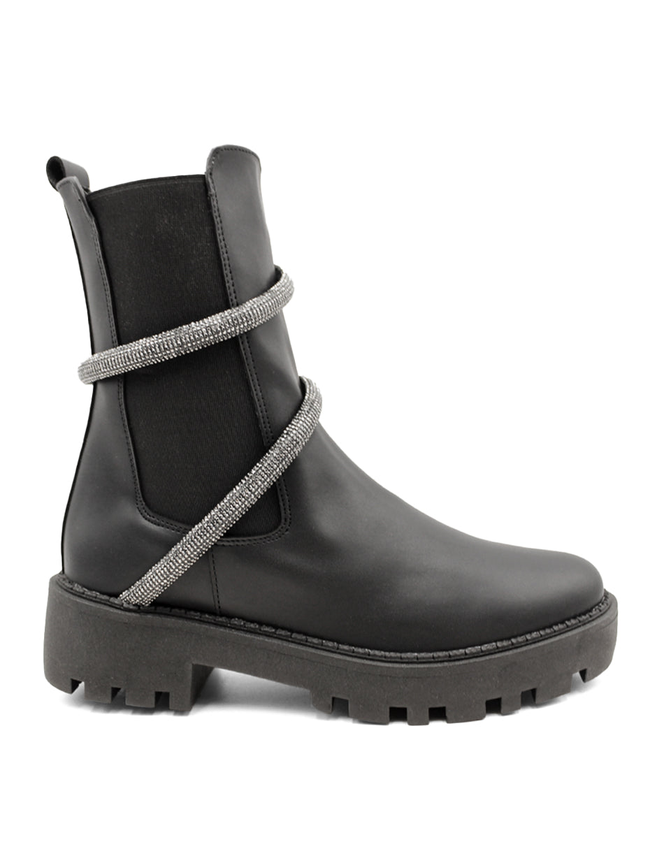 Botas casuales Exterior Piel sintética Color Negro Para Mujer De RBCOLLECTION