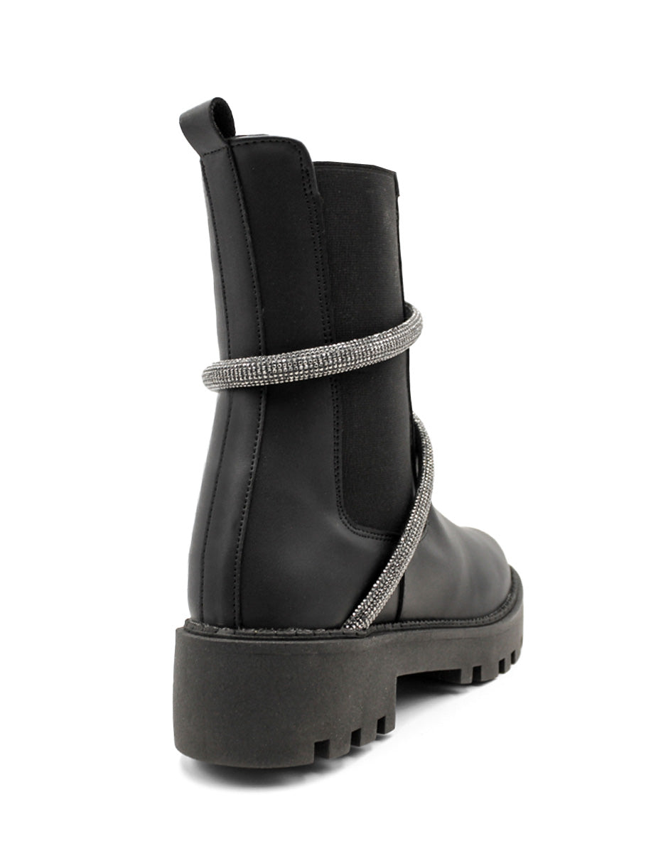 Botas casuales Exterior Piel sintética Color Negro Para Mujer De RBCOLLECTION