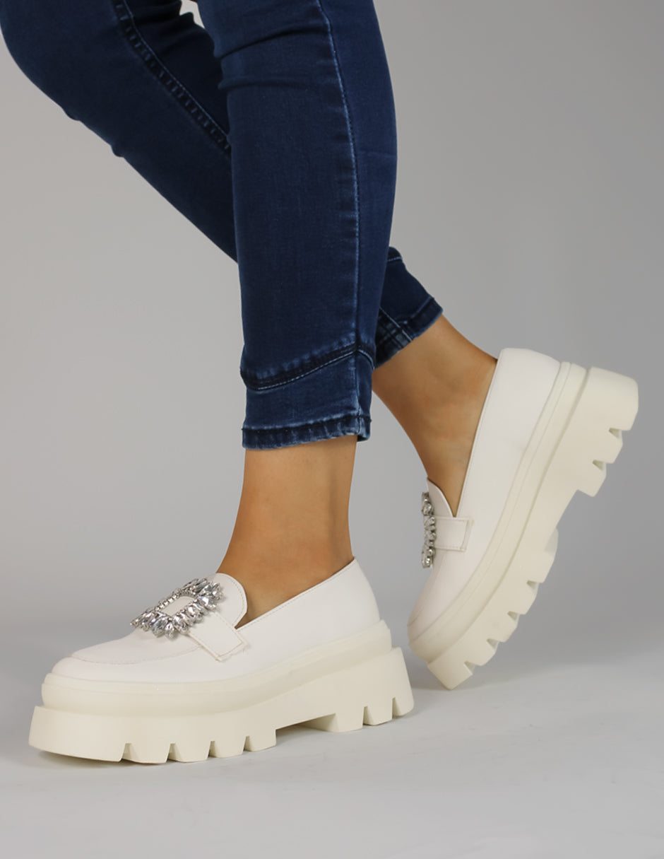 Mocasines Exterior Piel sintética Color Late Para Mujer De RBCOLLECTION