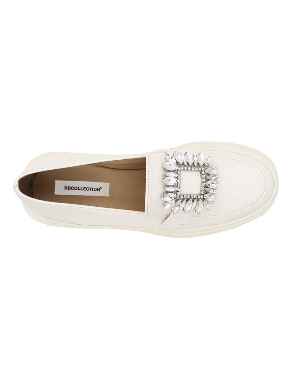 Mocasines Exterior Piel sintética Color Late Para Mujer De RBCOLLECTION