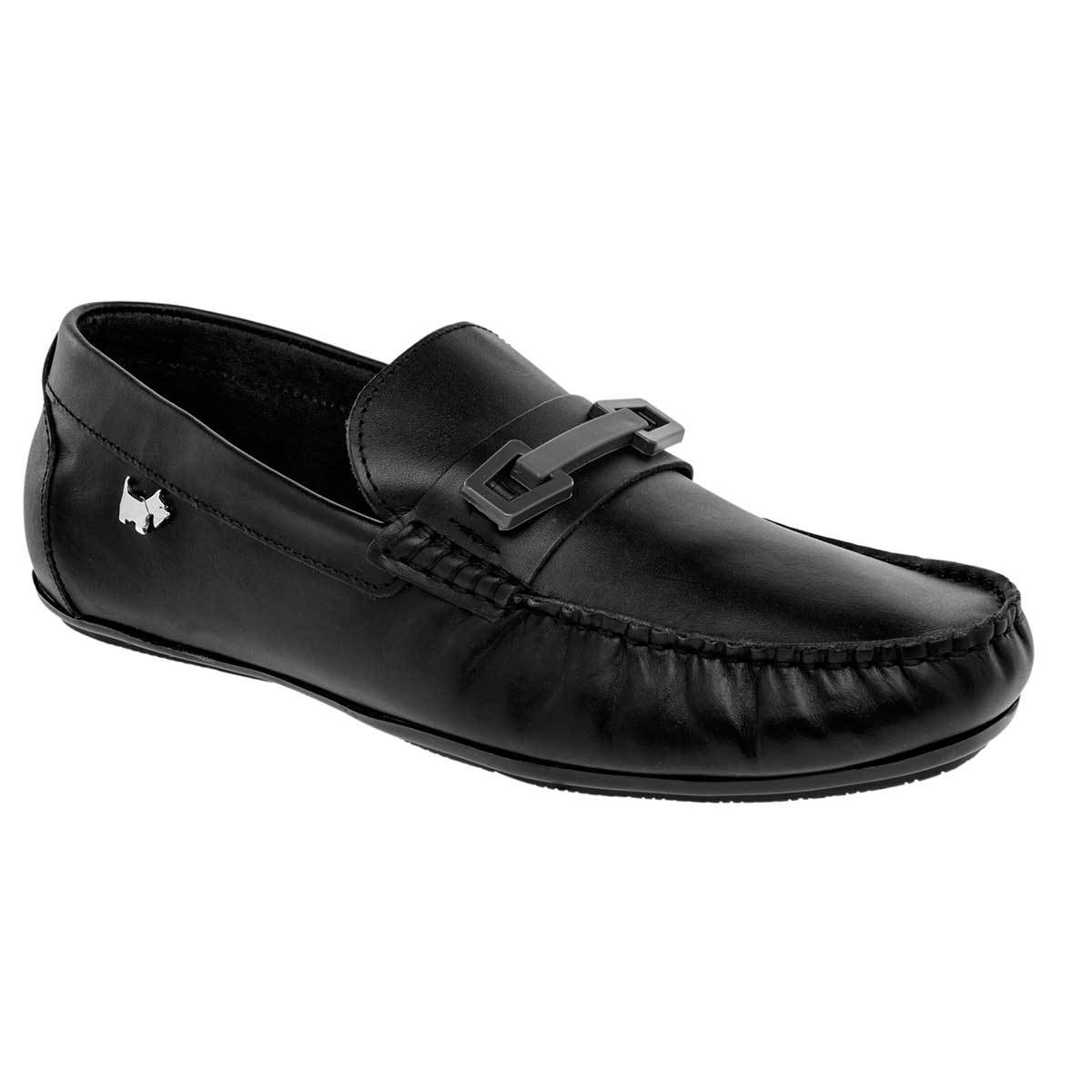 Mocasines y drivers Exterior Piel Color Negro de Ferrioni