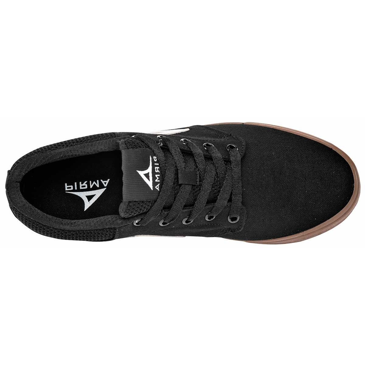 Tenis con cordones Exterior Textil Color Negro Con Blanco Para Hombre De Pirma