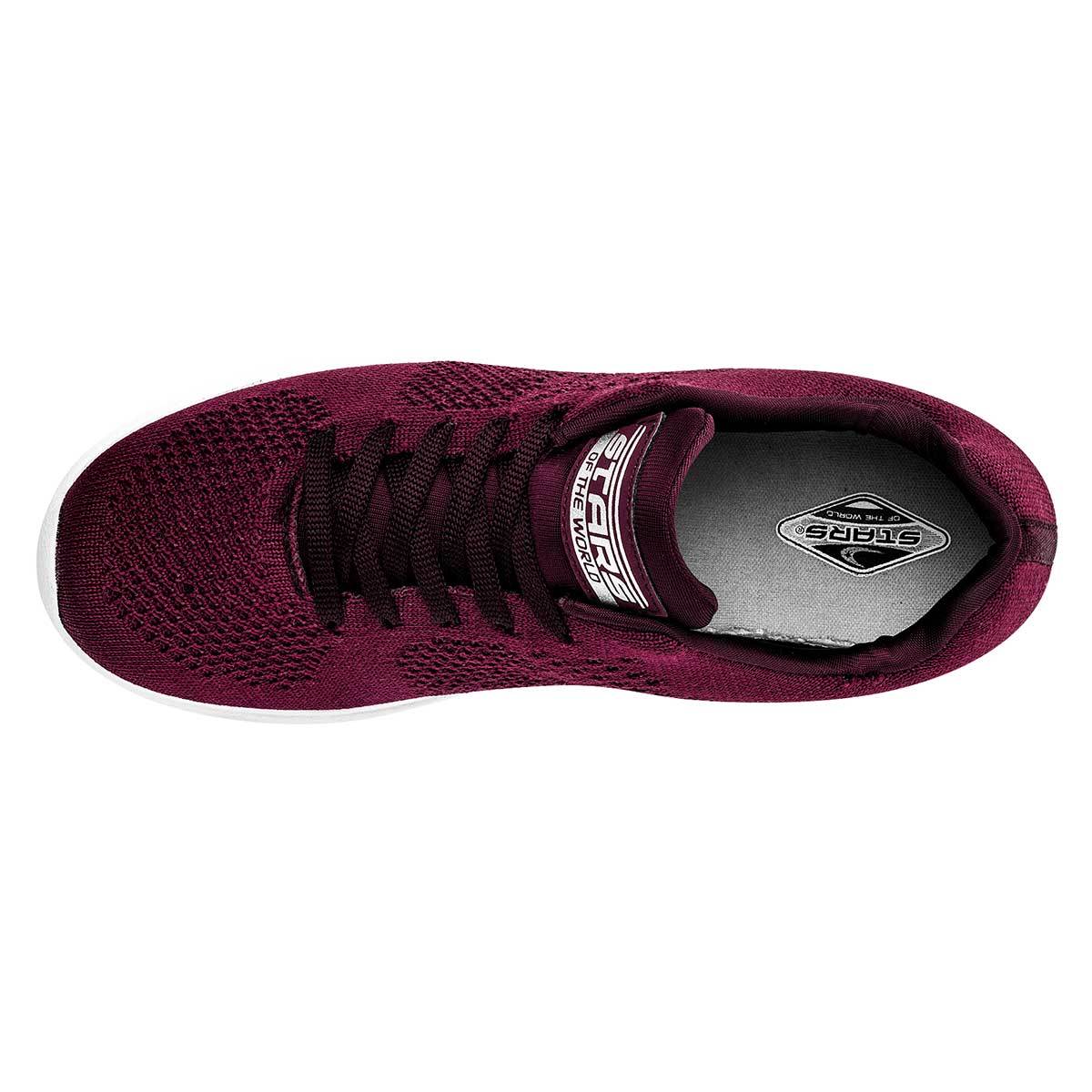 Tenis deportivos Exterior Textil Color Vino de Stars Of The World