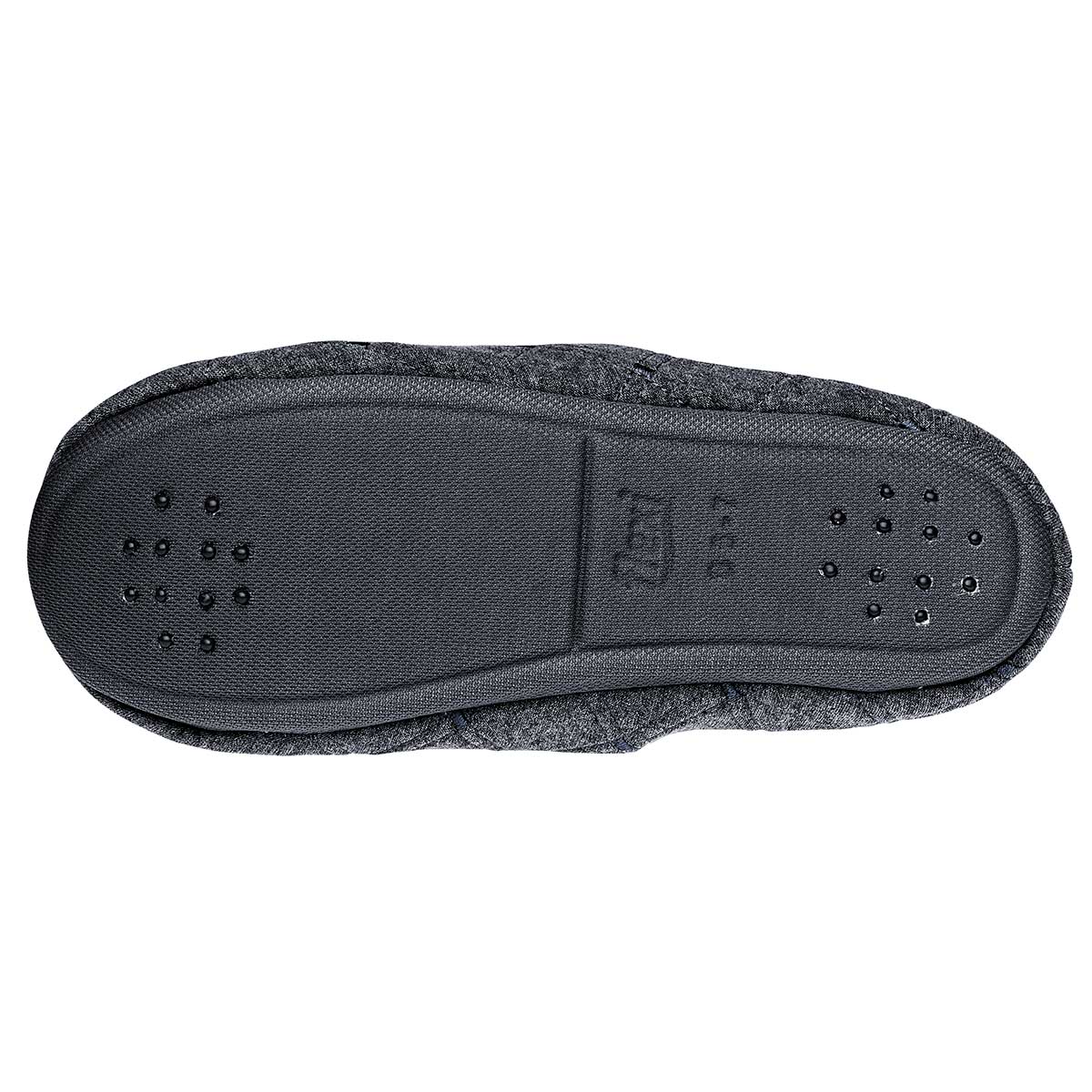 Pantuflas Exterior Textil Color Gris Para Hombre De Flexi