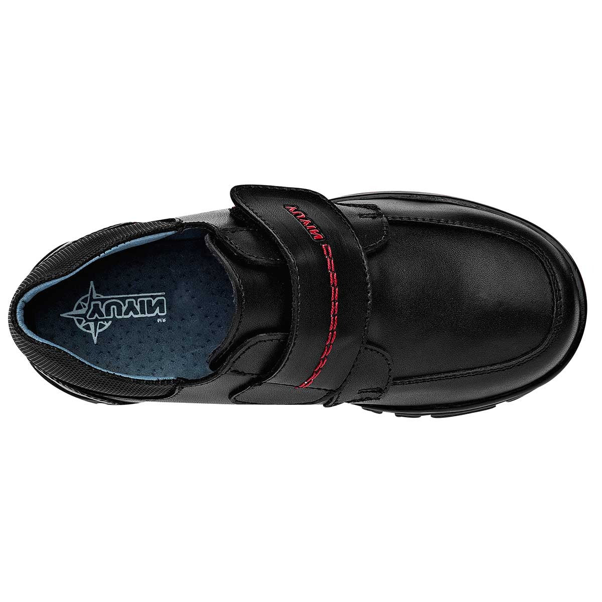 Zapato escolar Exterior Piel Color Negro Para Niño De Yuyin